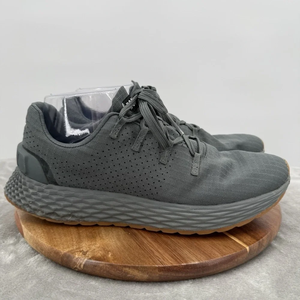 NoBull‎ Ripstop Runner Womens 9 Dark Grey Gum Bottom Running Shoes